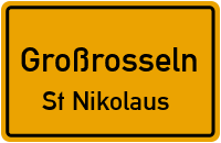 Brückenstraße in GroßrosselnSt Nikolaus