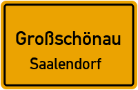 S 136 in GroßschönauSaalendorf