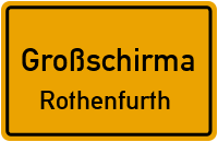 Unterer Mühlweg in GroßschirmaRothenfurth