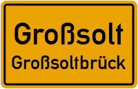 Schleswiger Landstraße in GroßsoltGroßsoltbrück
