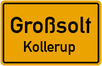 Alte Landstraße in GroßsoltKollerup