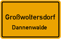 Lindenallee in GroßwoltersdorfDannenwalde