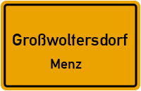 Seestraße in GroßwoltersdorfMenz