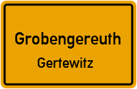 Ortsstraße in GrobengereuthGertewitz