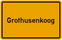 City Sign Grothusenkoog