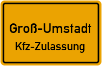 Zulassungstelle Groß-Umstadt
