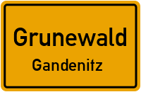Straßen in Grunewald Gandenitz