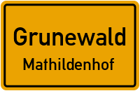 Straßen in Grunewald Mathildenhof