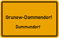 Landstraße in Grunow-DammendorfDammendorf