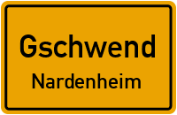 Straßenverzeichnis Gschwend Nardenheim
