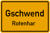 Joosenbachweg in GschwendRotenhar