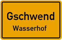 Wasserhof in 74417 Gschwend (Wasserhof)