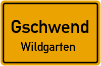 Straßenverzeichnis Gschwend Wildgarten