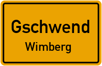 Straßenverzeichnis Gschwend Wimberg