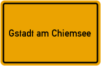 Gstadt am Chiemsee in Bayern