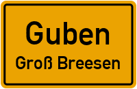 B 112 in GubenGroß Breesen