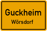 Gartenweg in GuckheimWörsdorf