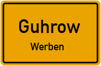 Gartenstraße in GuhrowWerben