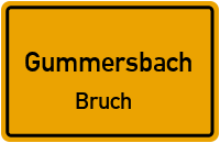 Straßen in Gummersbach Bruch