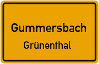 Straßen in Gummersbach Grünenthal