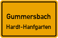Straßenverzeichnis Gummersbach Hardt-Hanfgarten