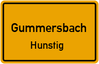 Straßenverzeichnis Gummersbach Hunstig
