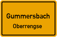 Straßen in Gummersbach Oberrengse