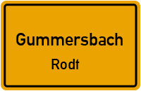 Straßen in Gummersbach Rodt