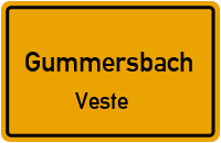 Straßenverzeichnis Gummersbach Veste