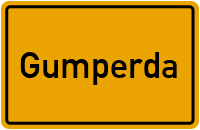 City Sign Gumperda