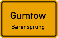 Gumtower Str. in GumtowBärensprung