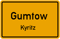 Bahnhofstraße in GumtowKyritz