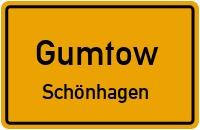 Schönhagener Dorfstr. in GumtowSchönhagen
