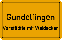 Schlosshaldenweg in 79194 Gundelfingen (Vorstädtle mit Waldacker)