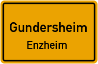 Obere Grabenstraße in GundersheimEnzheim
