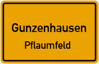 Pflaumfeld in GunzenhausenPflaumfeld