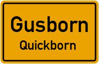 Dorfstraße in GusbornQuickborn