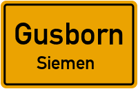 Schmiedestraße in GusbornSiemen