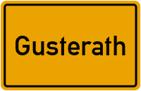 Ortsschild von Gemeinde Gusterath in Rheinland-Pfalz