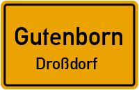 Ossiger Straße in GutenbornDroßdorf