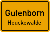 Gasse in GutenbornHeuckewalde