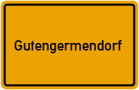 City Sign Gutengermendorf