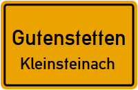 Straßen in Gutenstetten Kleinsteinach