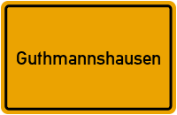 City Sign Guthmannshausen