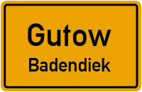Bölkower Straße in GutowBadendiek