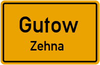 Ganschower Straße in GutowZehna