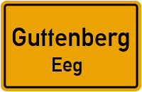 Straßenverzeichnis Guttenberg Eeg
