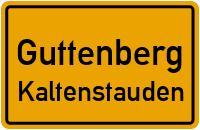 Straßen in Guttenberg Kaltenstauden