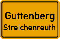 Straßenverzeichnis Guttenberg Streichenreuth