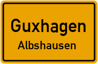 Straßenverzeichnis Guxhagen Albshausen